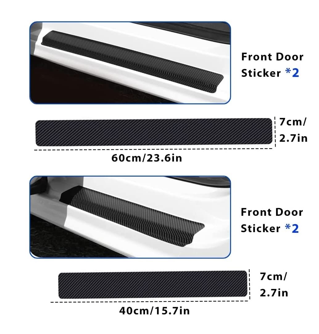 Carbon Fibre Door Sill Protector™