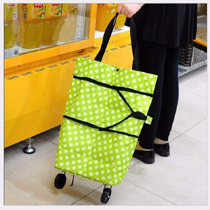 3 in 1 Folding cart bags travel shopping Bag for Travel Luggage