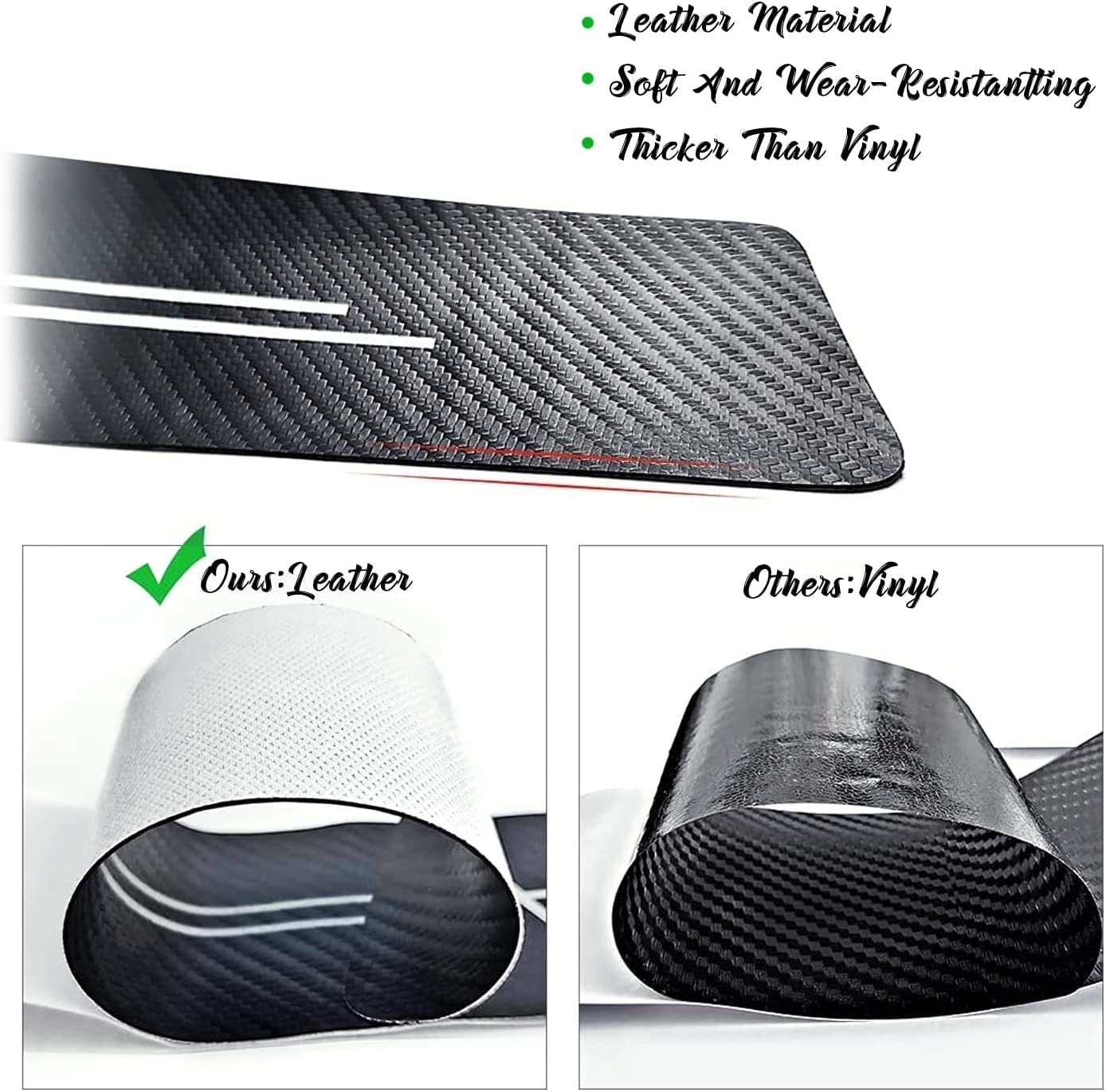 Carbon Fibre Door Sill Protector™