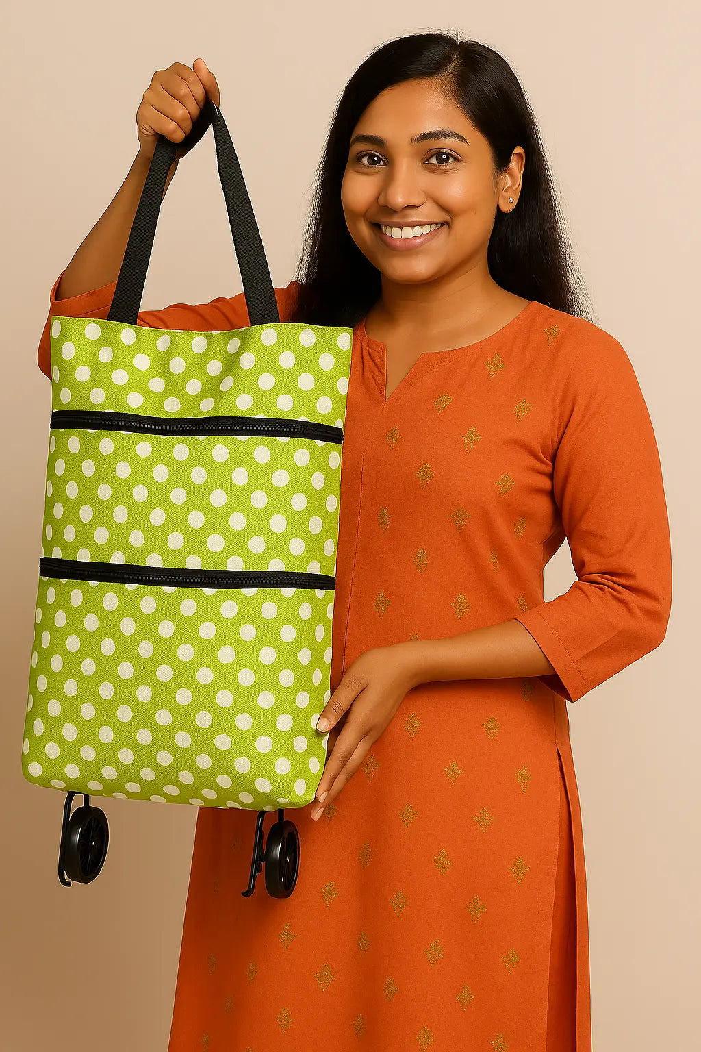 3 in 1 Folding cart bags travel shopping Bag for Travel Luggage