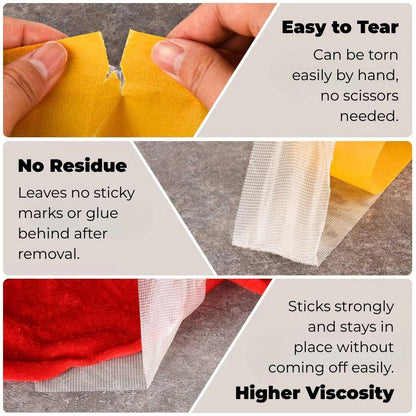 Double Sided Adhesive Mesh Tape