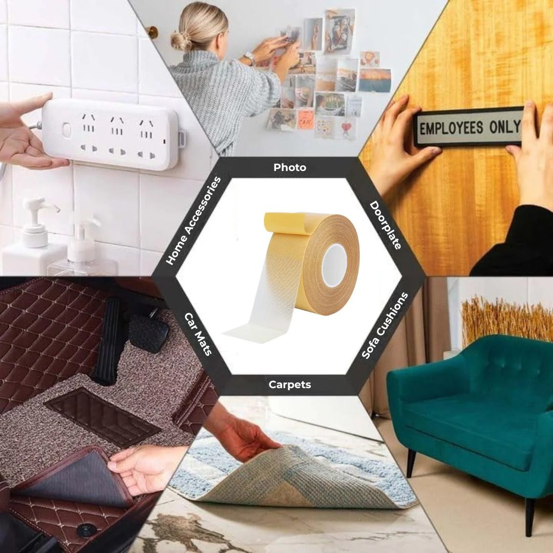 Double Sided Adhesive Mesh Tape