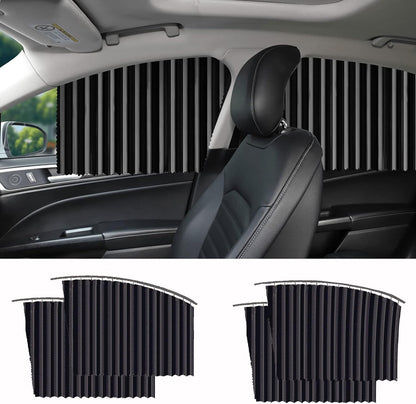 Magnetic Black Color Car Side Window Privacy Sunshade