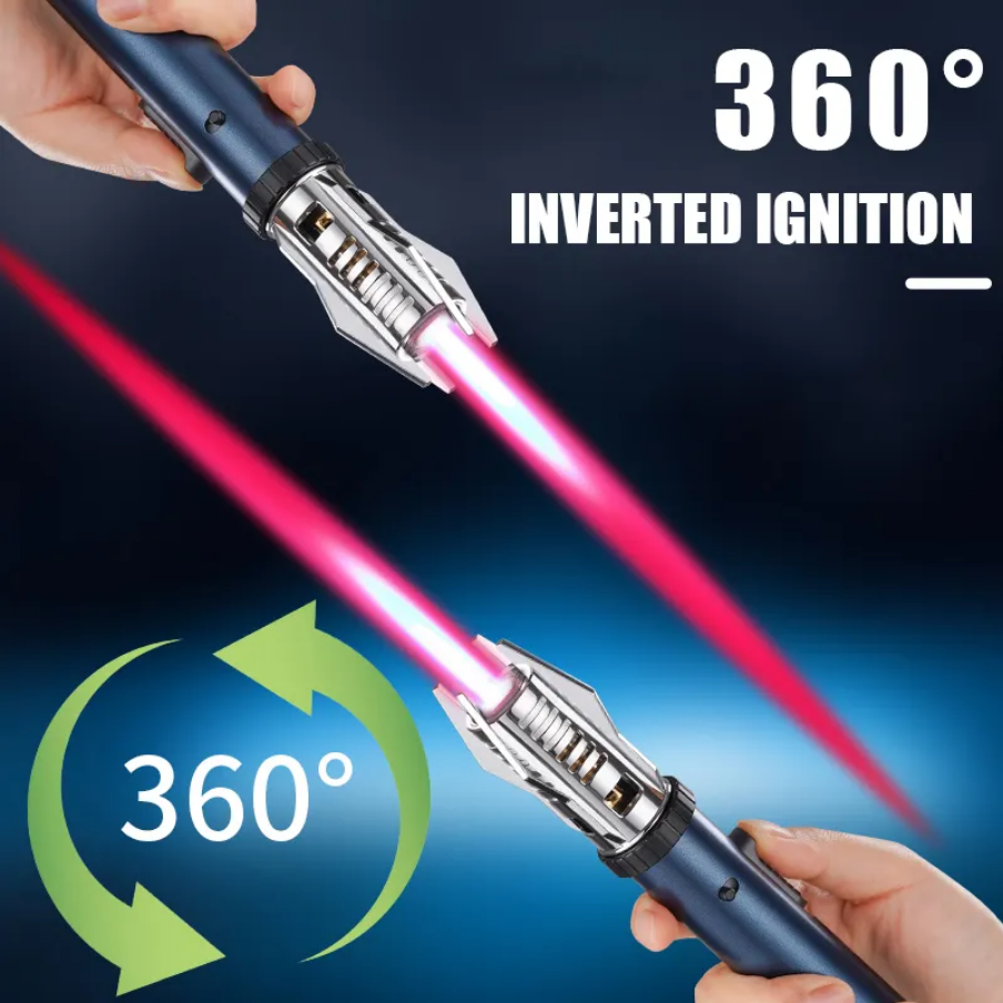 Refillable Jet Flame Windproof Torch Lighter