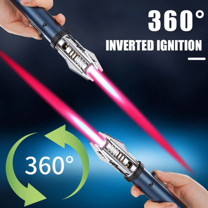 Refillable Jet Flame Windproof Torch Lighter